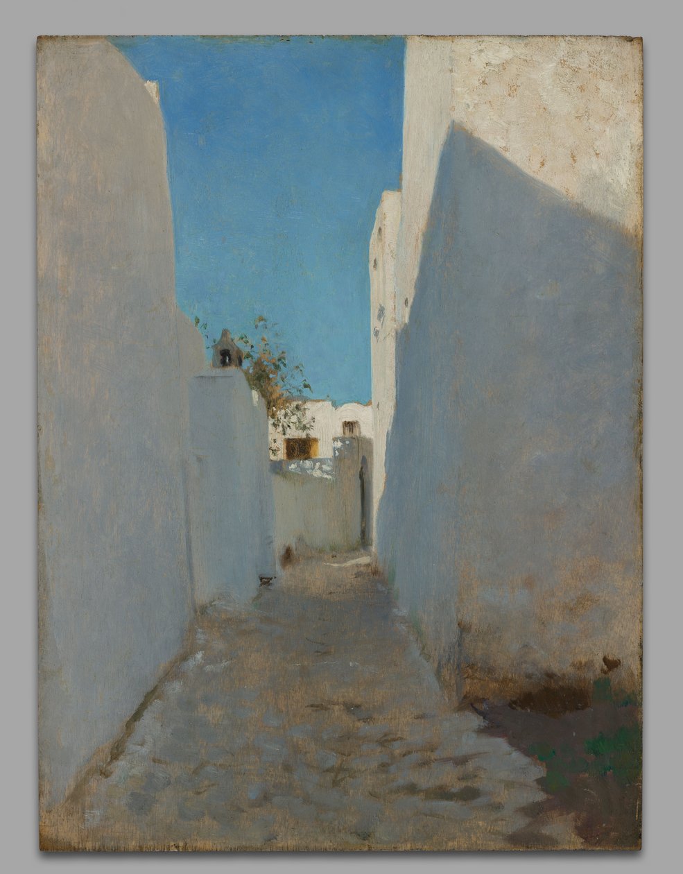 Une scène de rue marocaine - John Singer Sargent