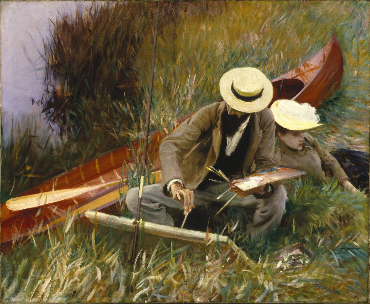 Une étude en plein air - John Singer Sargent
