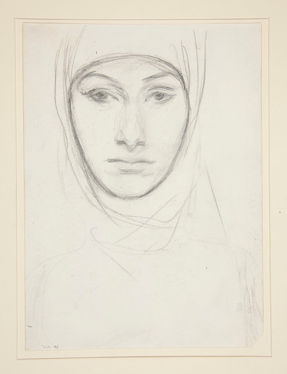 Tête de femme - John Singer Sargent