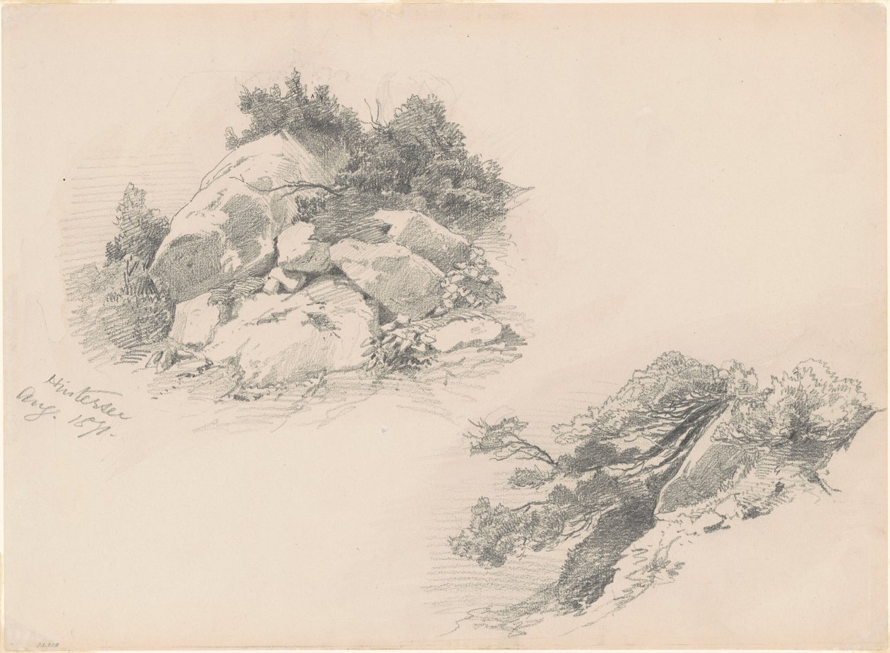 Hintersee, Allemagne, 1871 - John Singer Sargent