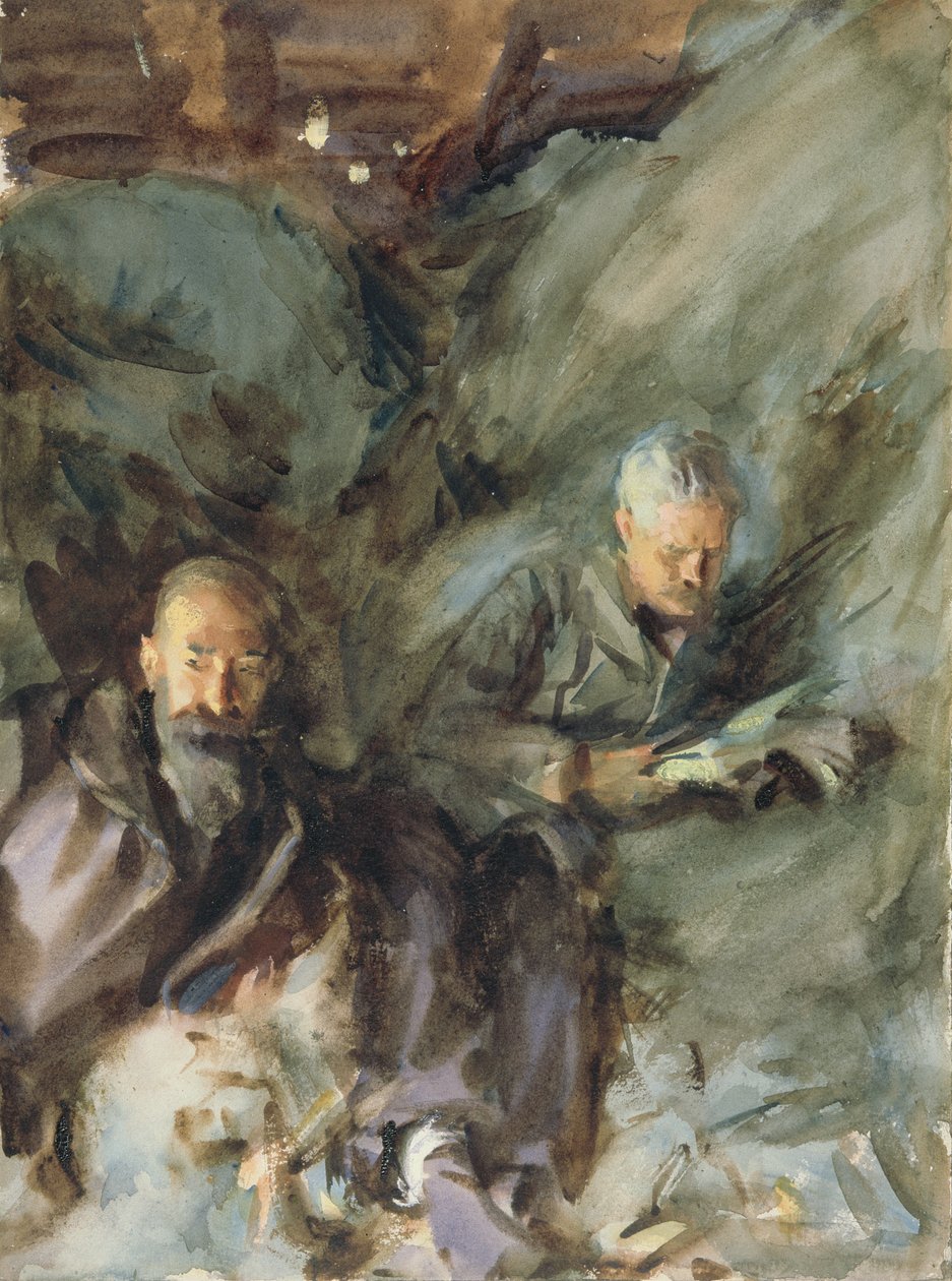 Dans un grenier à foin, c.1904-07 - John Singer Sargent