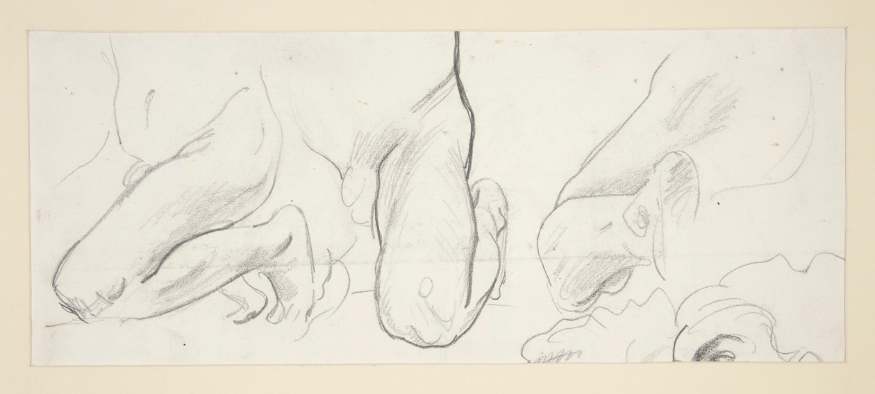 Figures agenouillées - John Singer Sargent