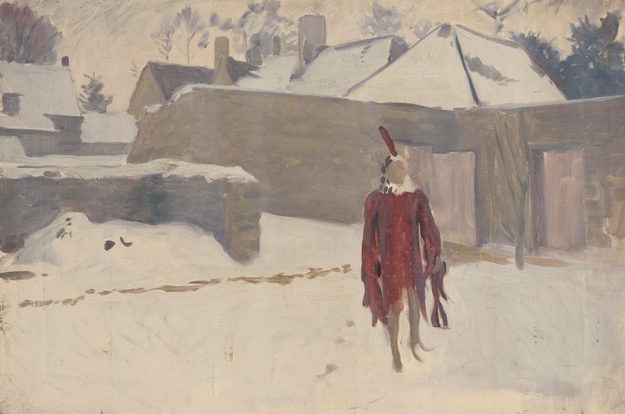 Mannequin dans la neige - John Singer Sargent