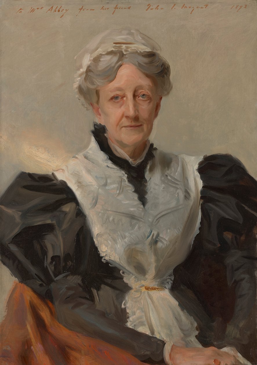 Mary Eliza Mead (née Mary Eliza Scribner, 1822) - John Singer Sargent