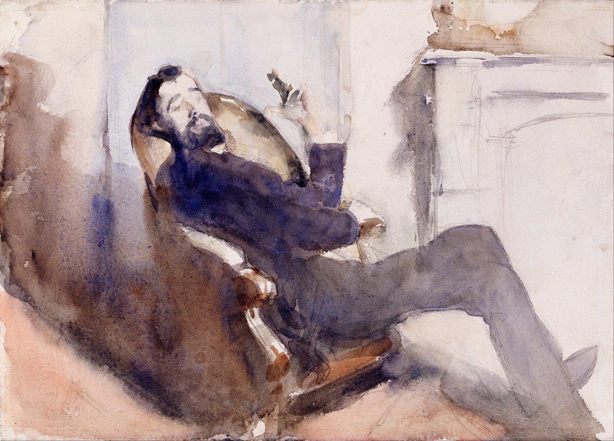 Portrait de Paul-César Helleu - John Singer Sargent