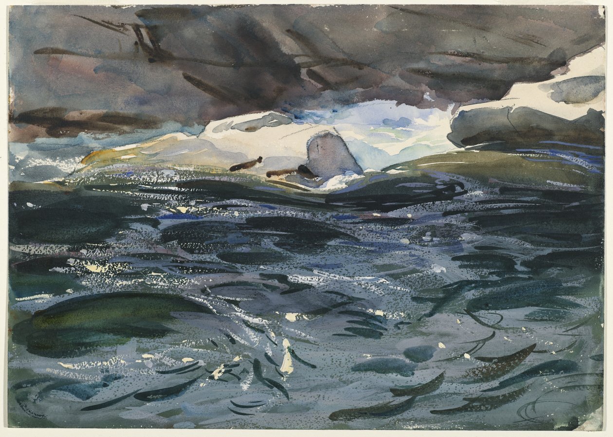 Rivière Salmon, 1901 - John Singer Sargent
