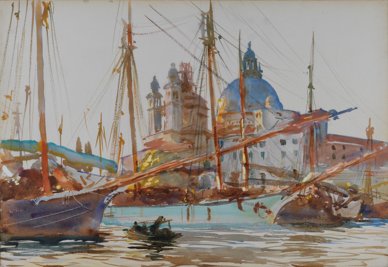 Santa Maria della Salute à Venise, vers 1904-1906 - John Singer Sargent
