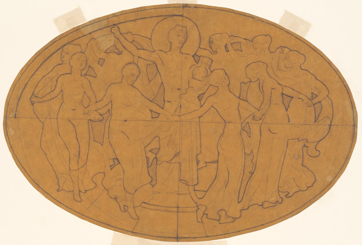 Étude pour Apollon et les Muses, vers 1921 - John Singer Sargent