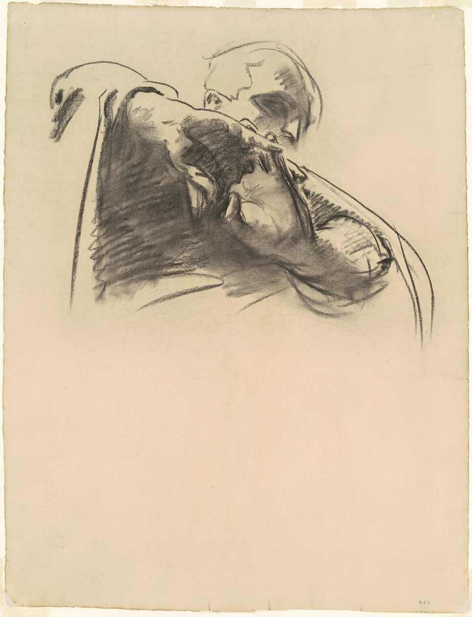 Étude pour "La Crucifixion et la Mort de Notre Seigneur" - John Singer Sargent