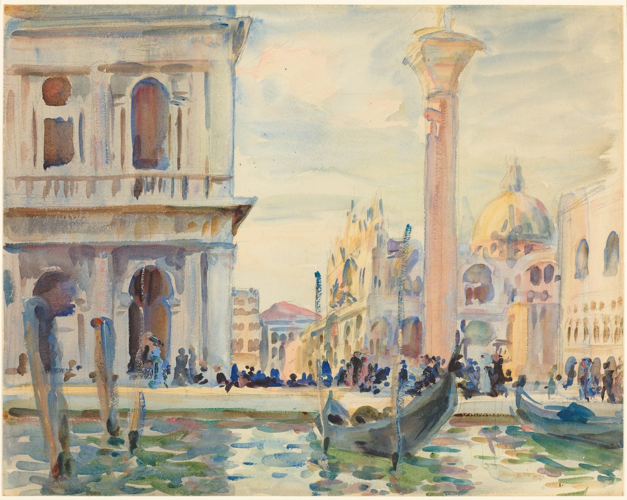 La Piazzetta - John Singer Sargent