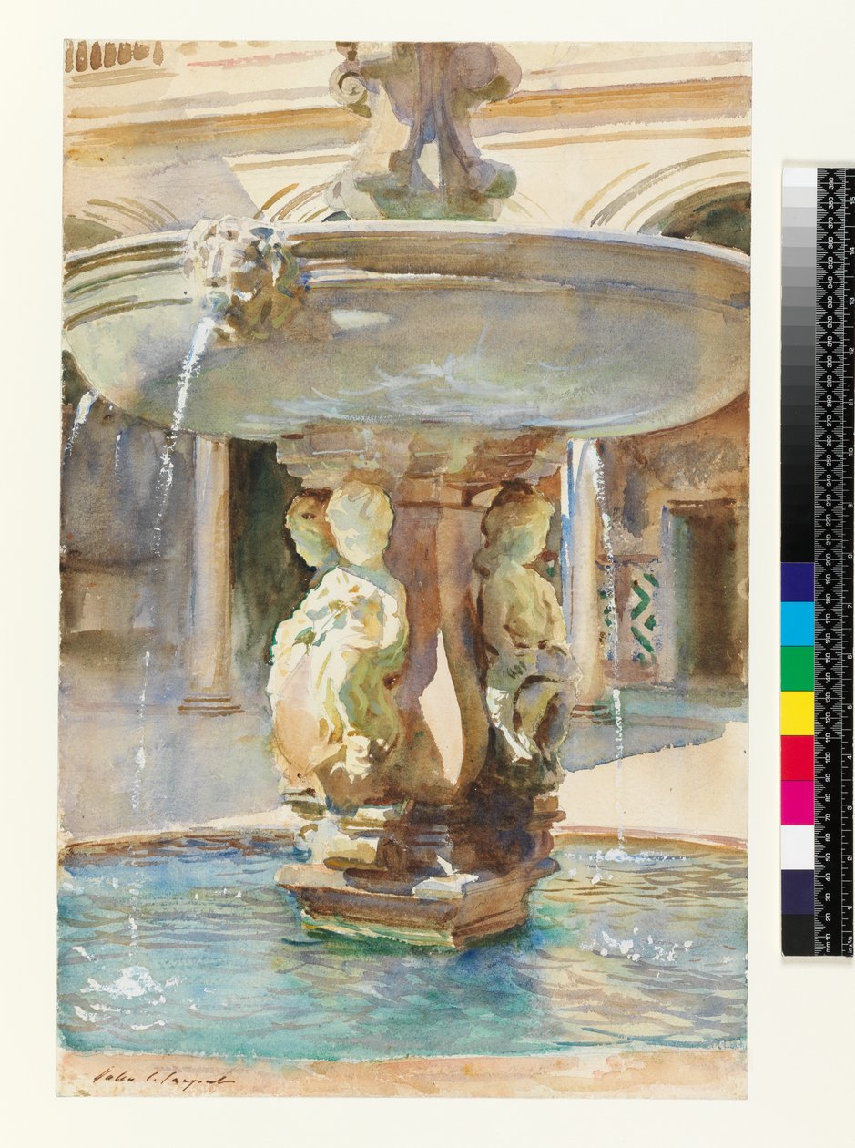 La fontaine espagnole - John Singer Sargent