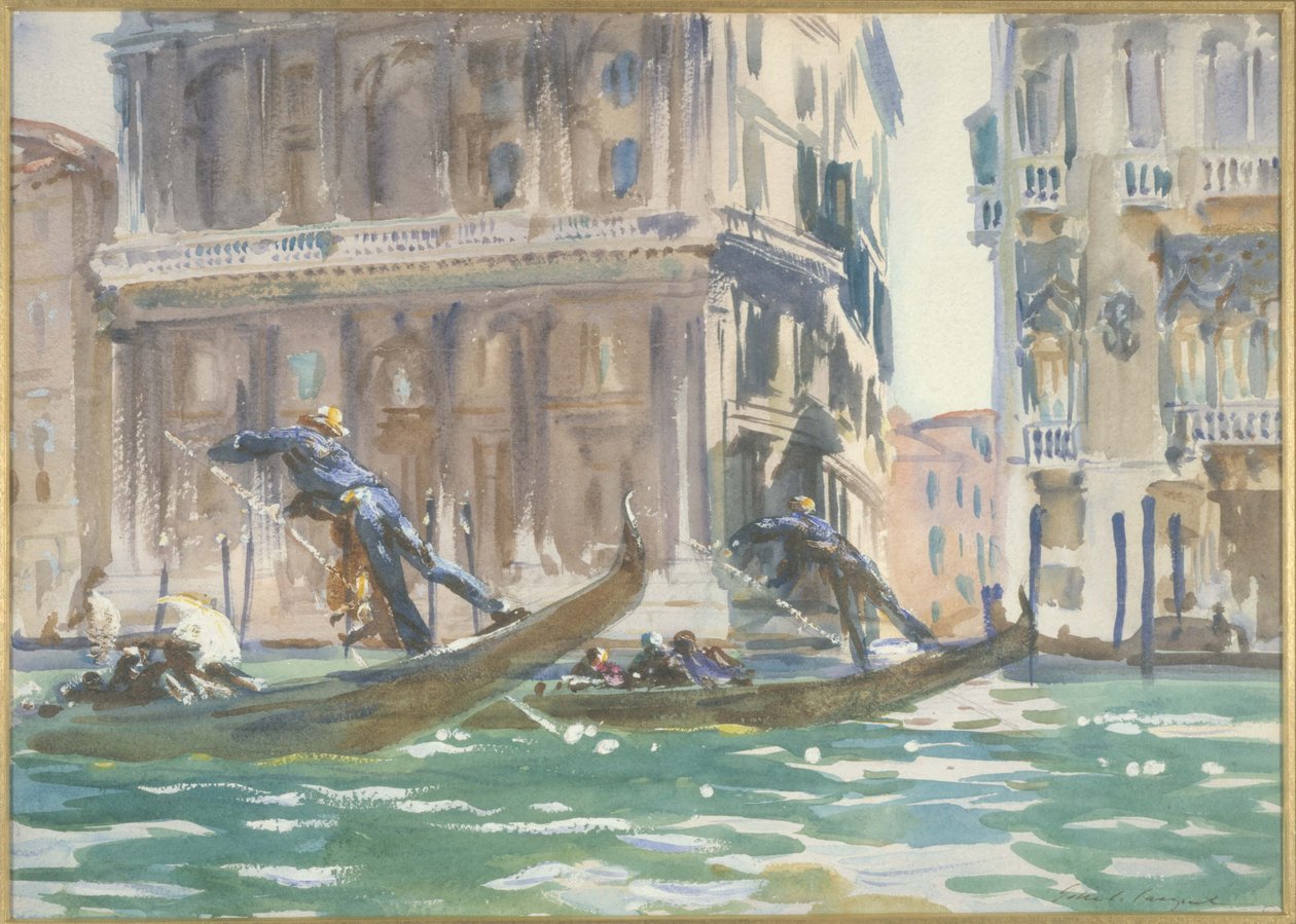 Vue de Venise - John Singer Sargent