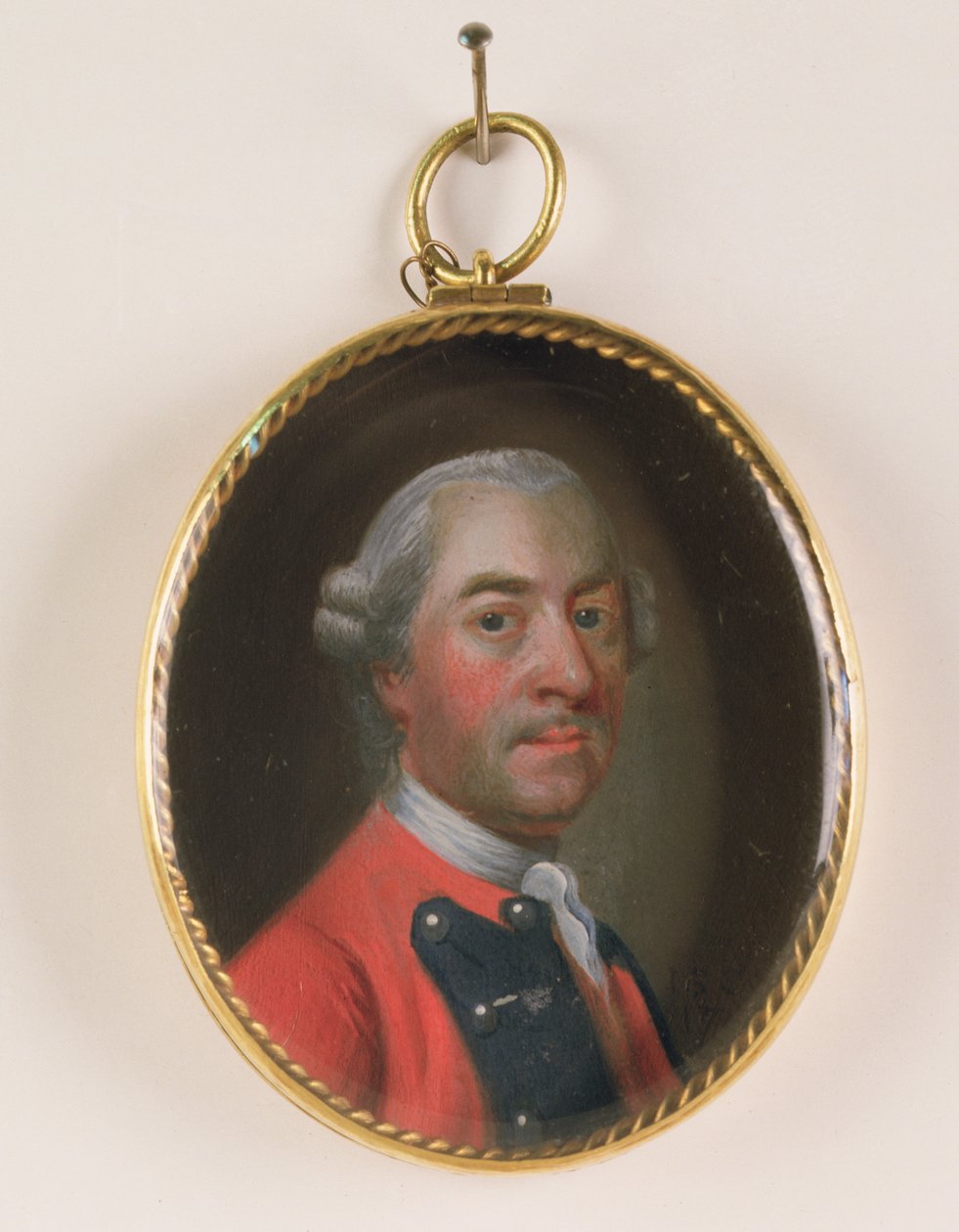 Portrait miniature de Sir John St. Clair - John Singleton Copley