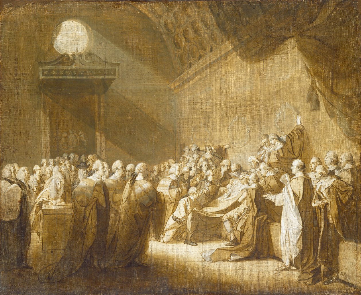 La Mort du comte de Chatham, 1779 - John Singleton Copley