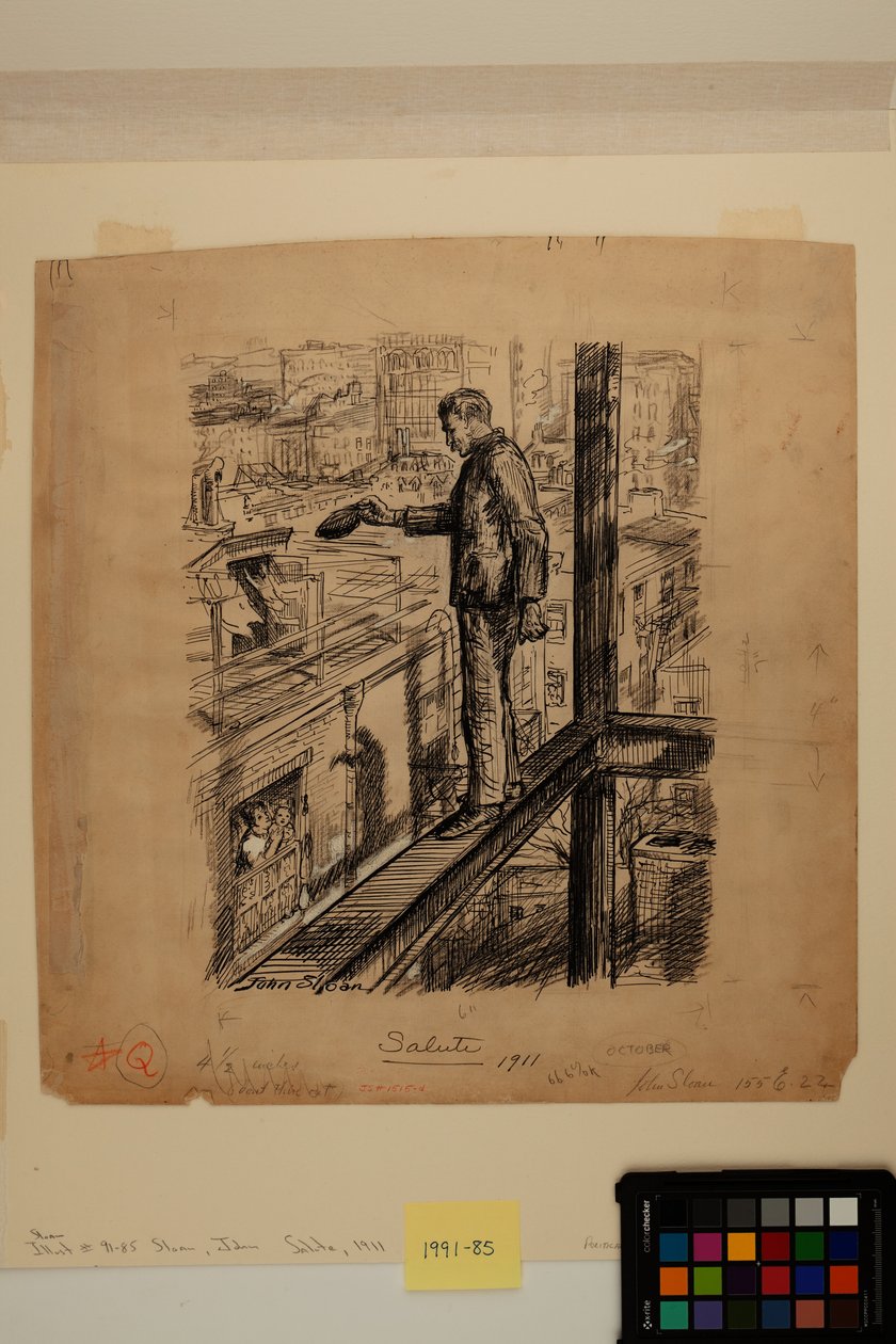 Salut, c.1911 - John French Sloan