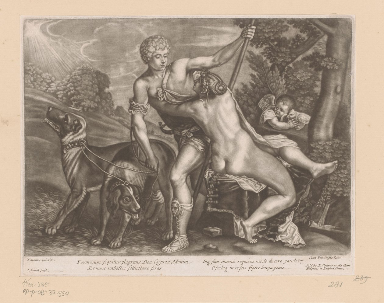 Vénus et Adonis - John Smith