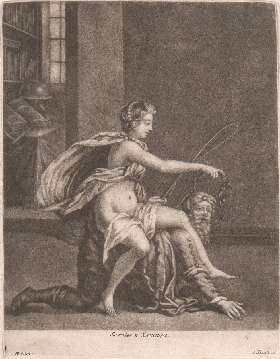 Socrate et Xanthippe - John Smith