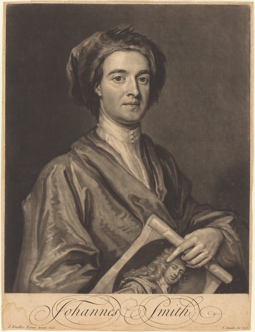 John Smith - John Smith after Sir Godfrey Kneller
