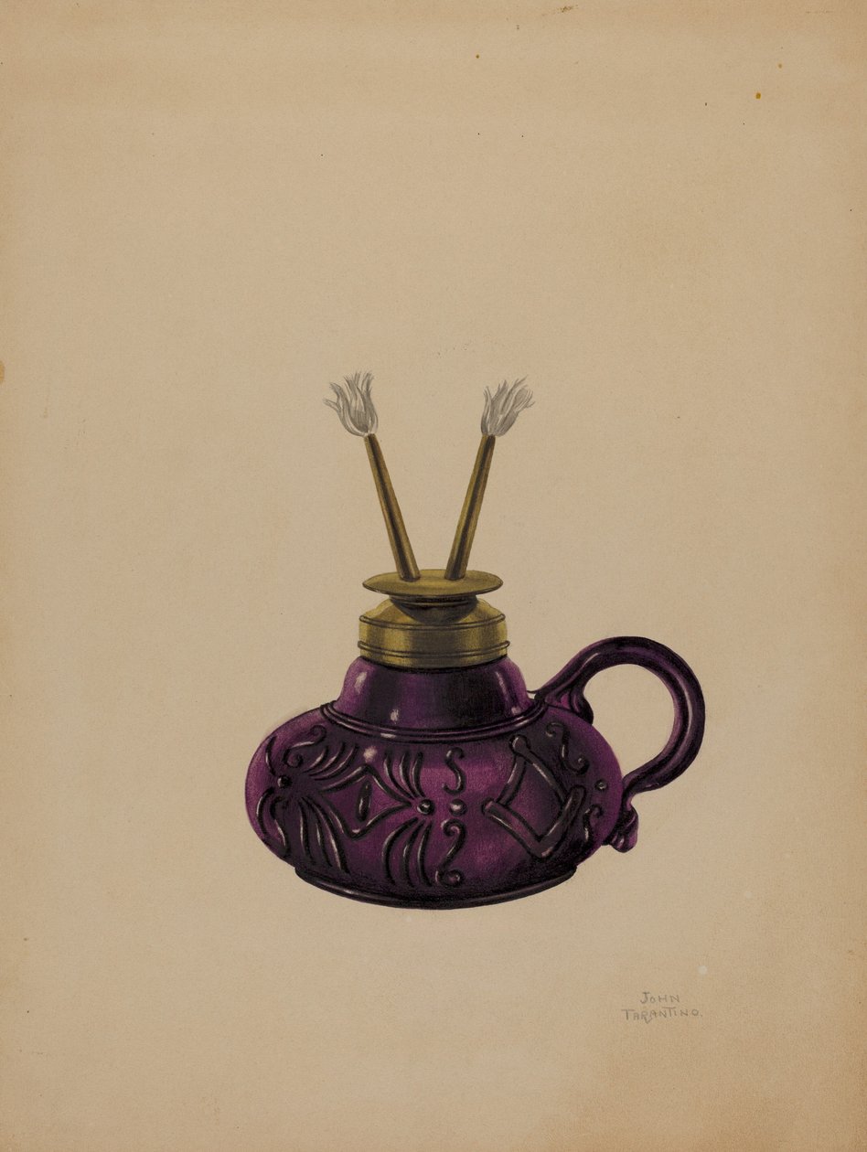 Lampe, vers 1937 - John Tarantino