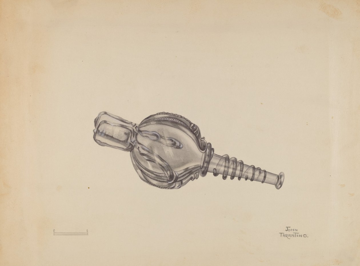 Bouteille miniature à soufflet, vers 1936 - John Tarantino