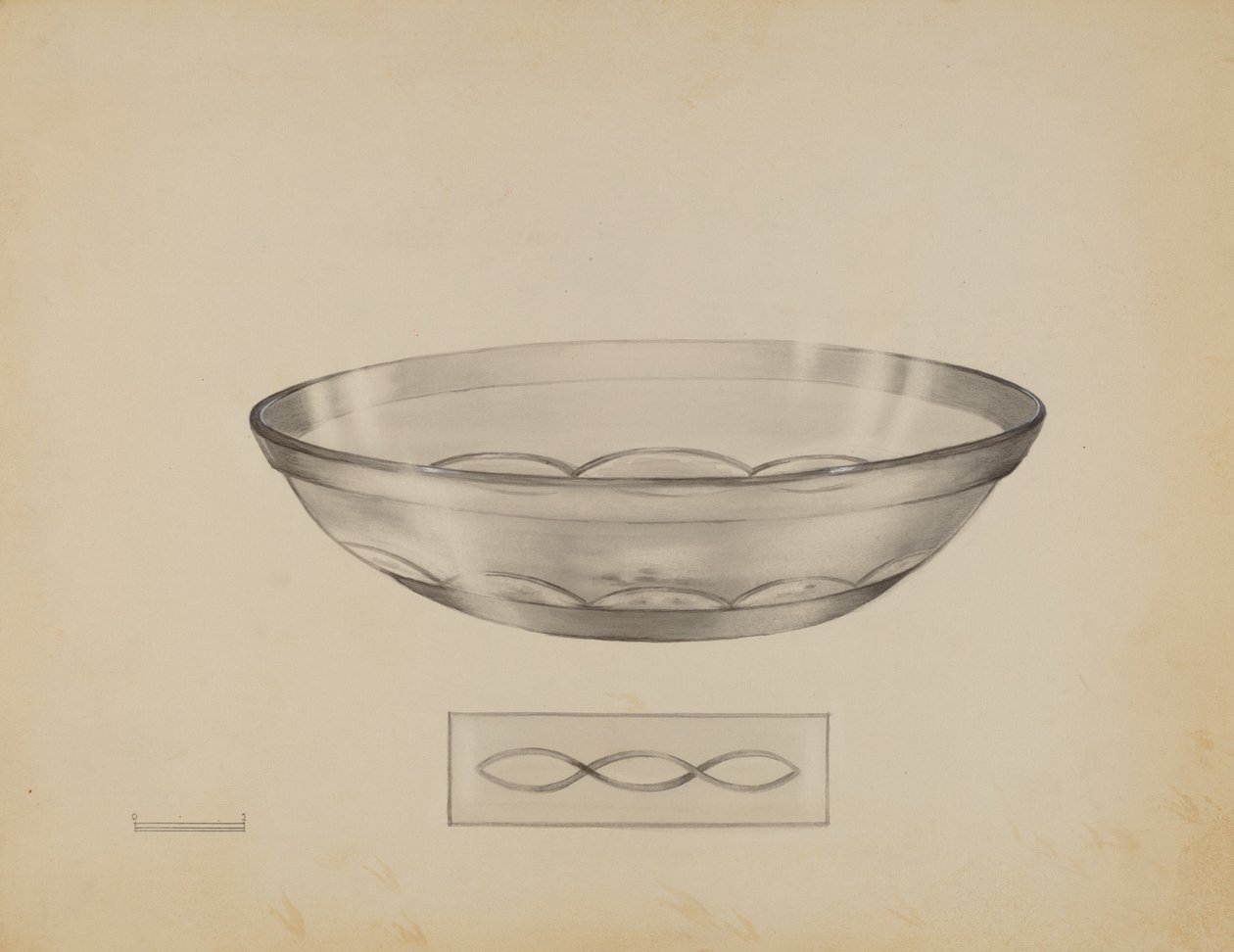 Plat peu profond, vers 1936 - John Tarantino