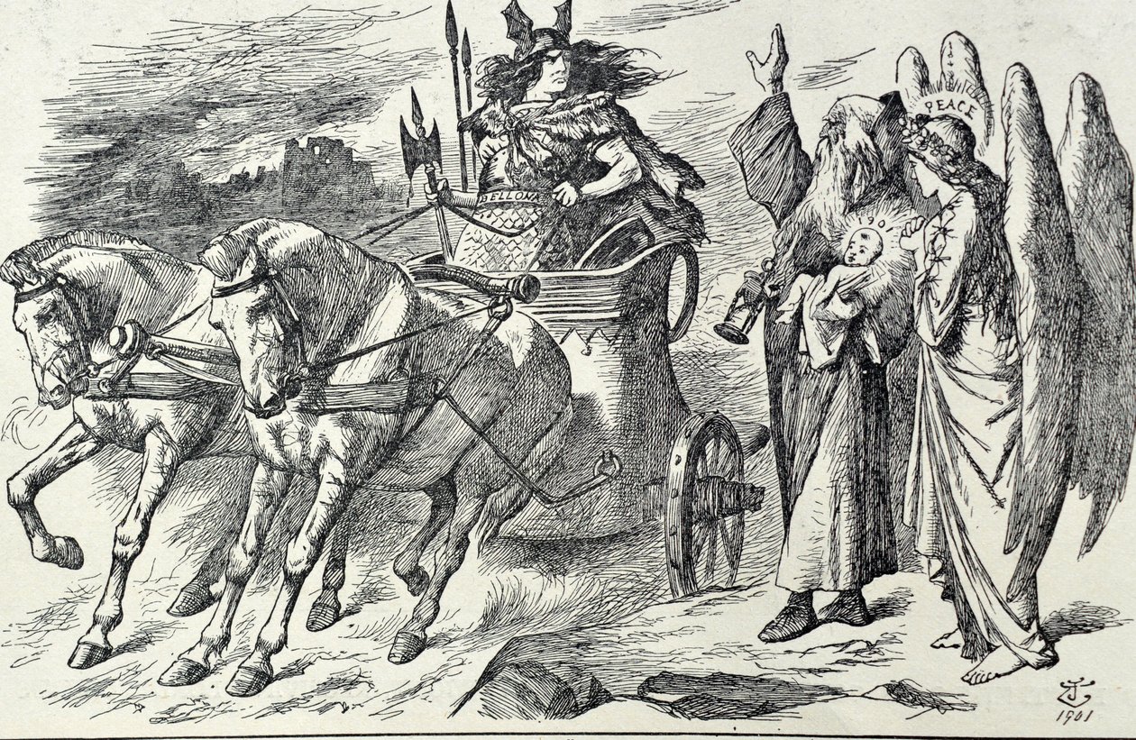 Caricature de Punch intitulée L