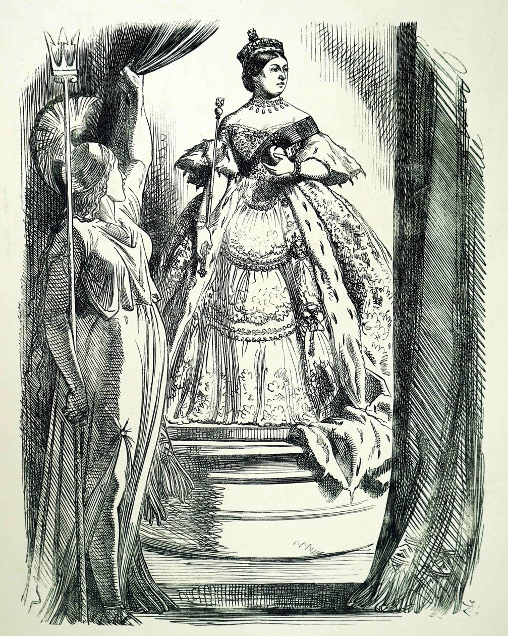 Reine Victoria - John Tenniel