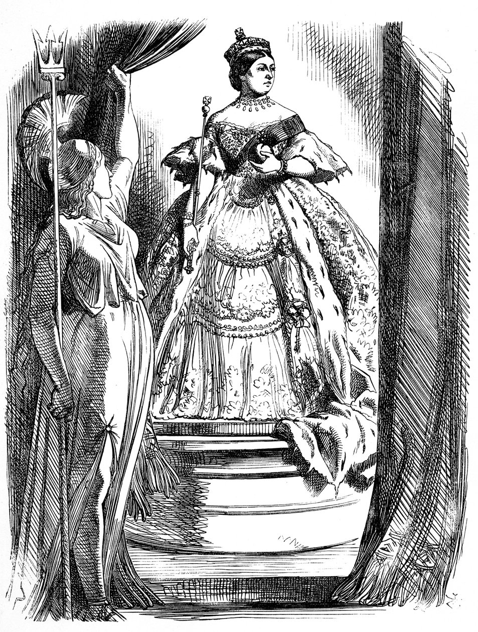 Reine Victoria - John Tenniel
