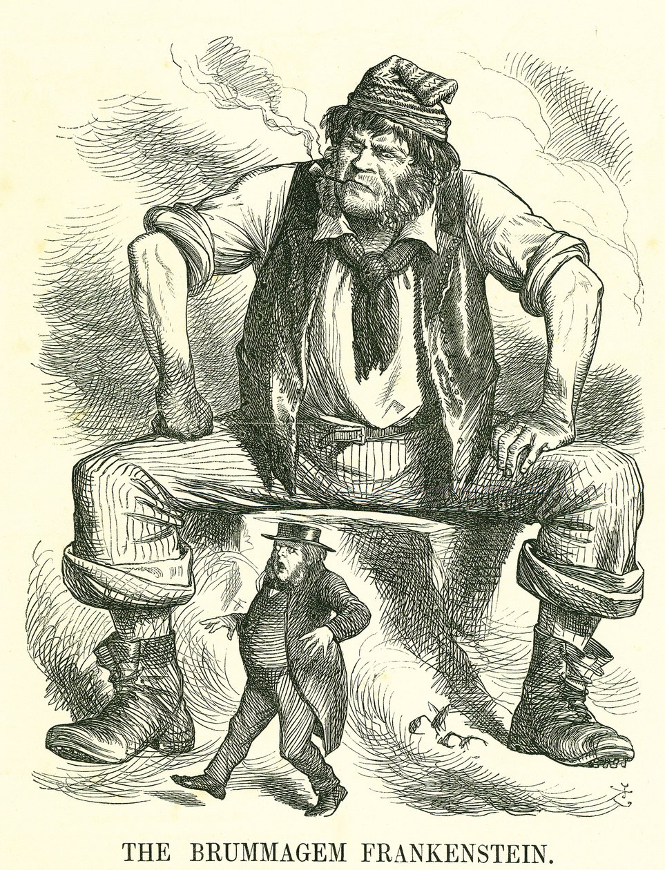 Le Frankenstein de Brummagem : Réforme du Parlement - extension du droit de vote. John Bright lors d