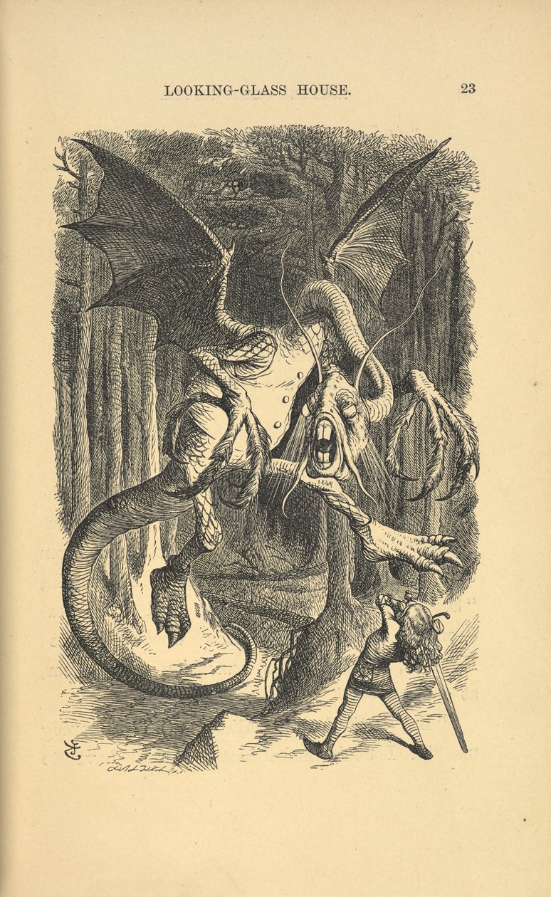 Le Jabberwocky - John Tenniel