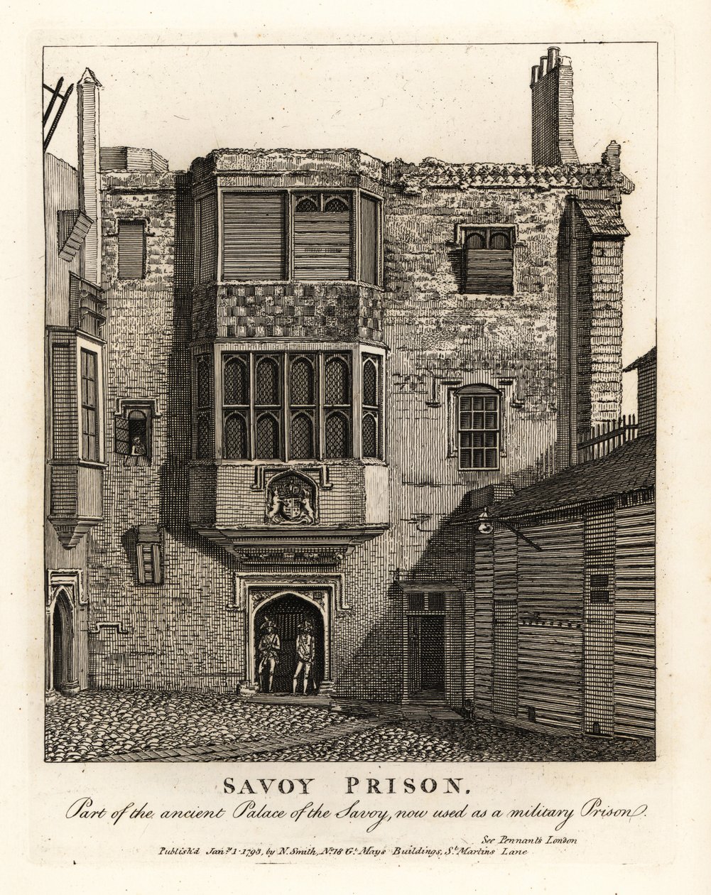 Prison de Savoy, partie de l