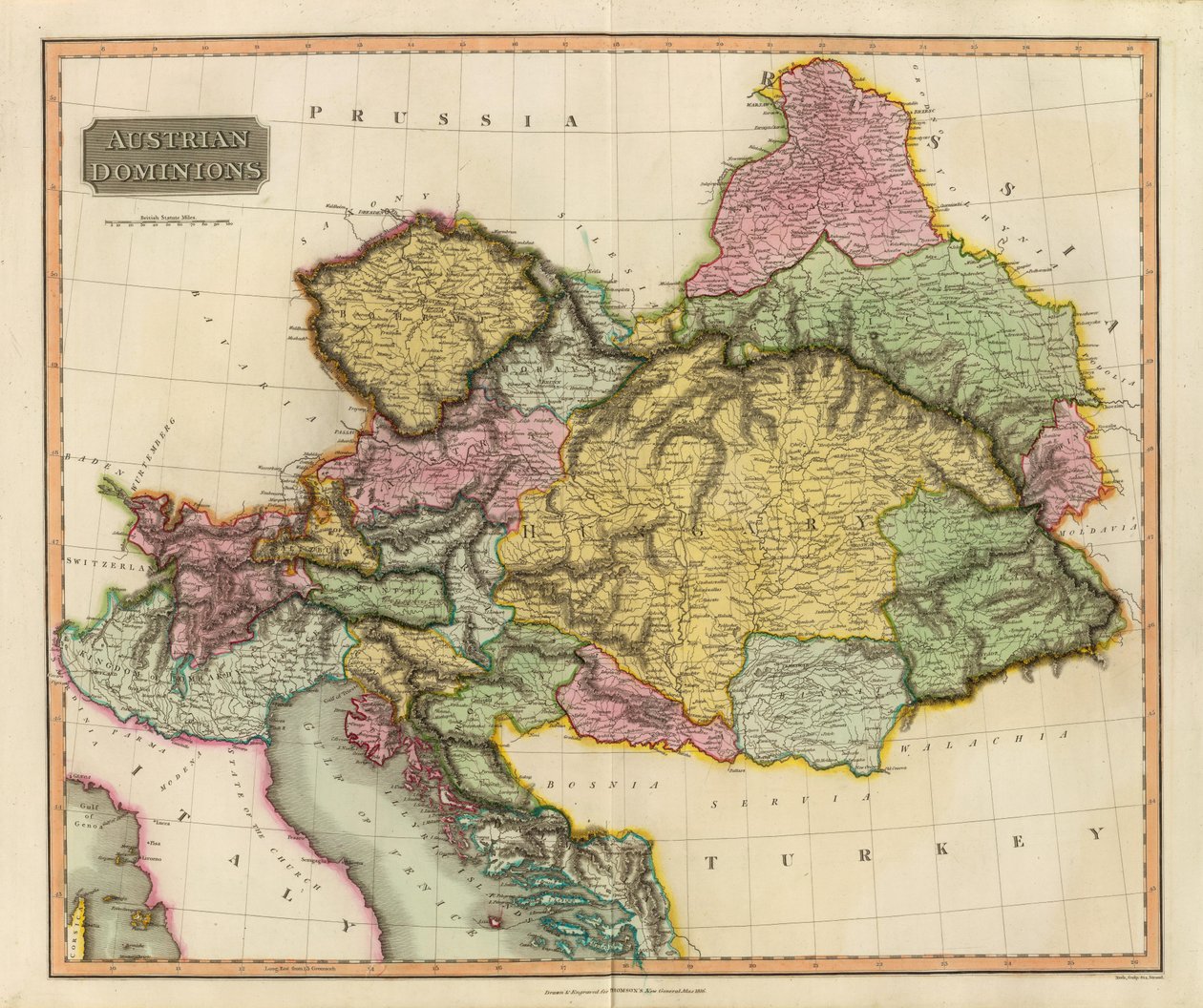 Dominions autrichiens (Thomson, 1816) - John Thomson