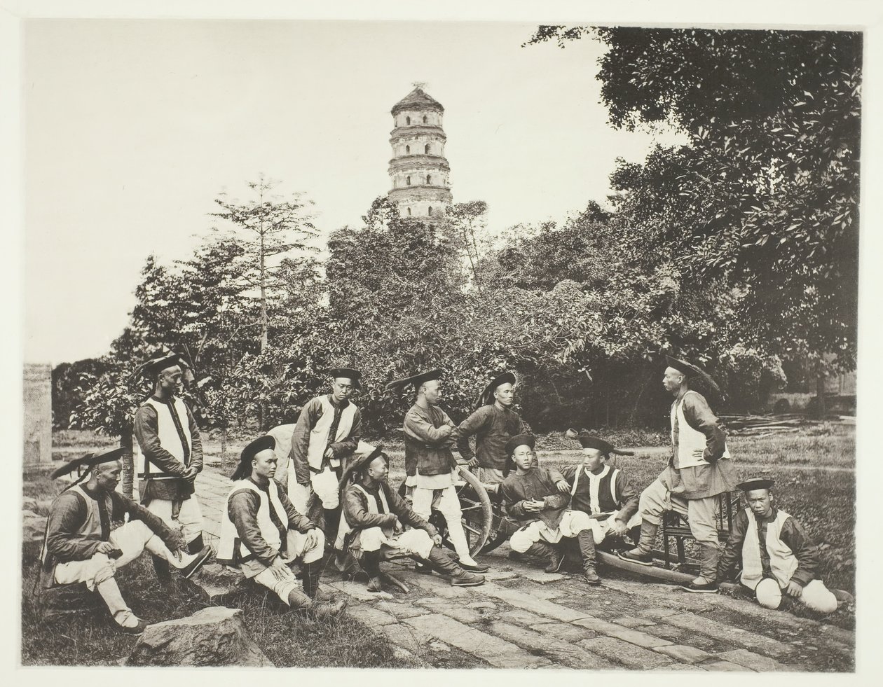 Soldats tartares, vers 1868 - John Thomson