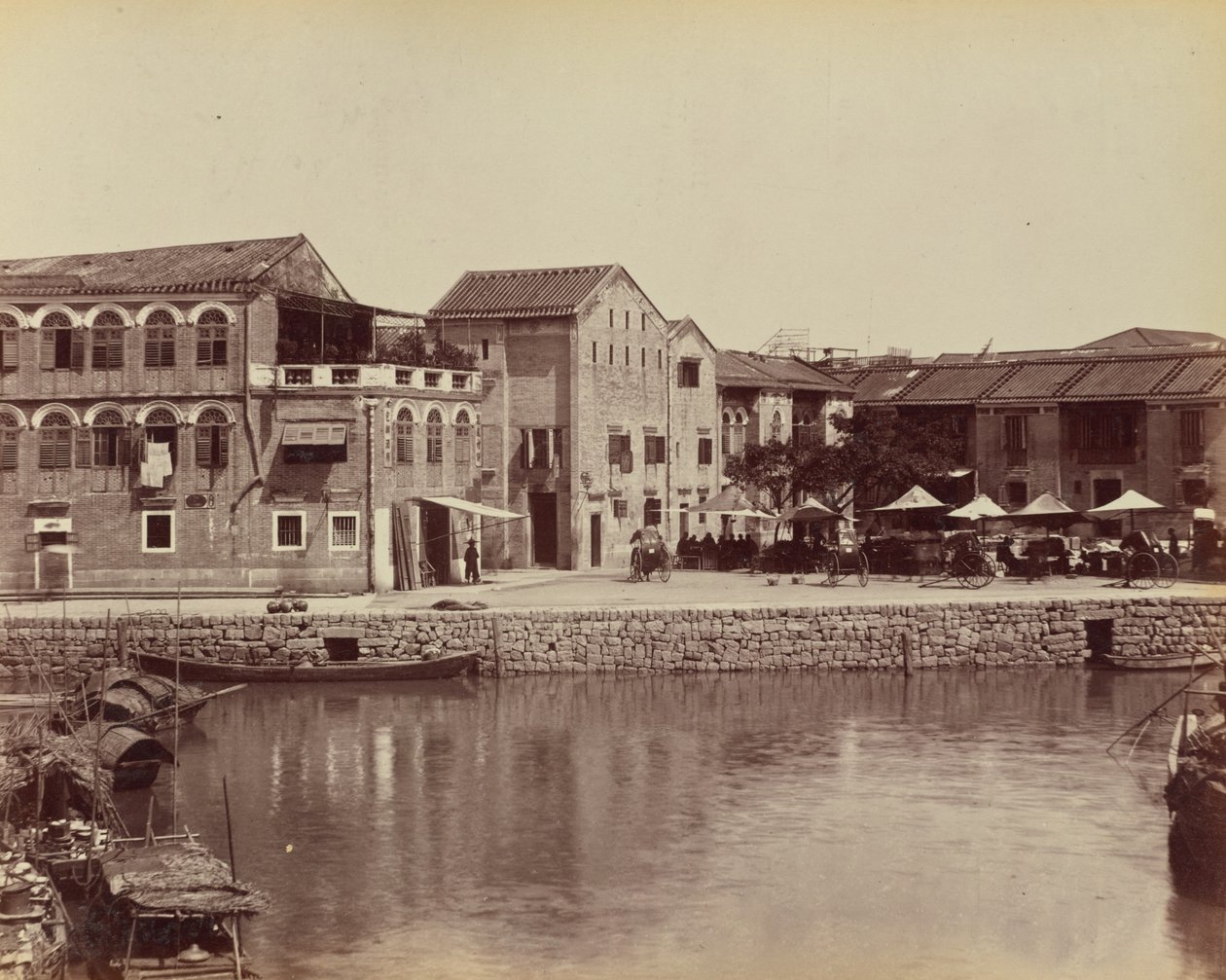 Le Bund, Macao - John Thomson