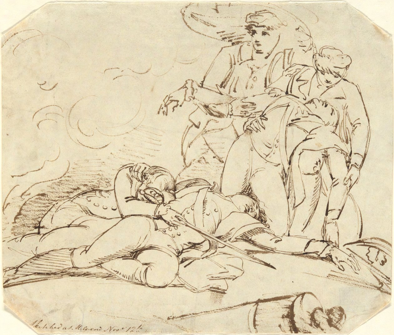 Mort du général Montgomery lors de l