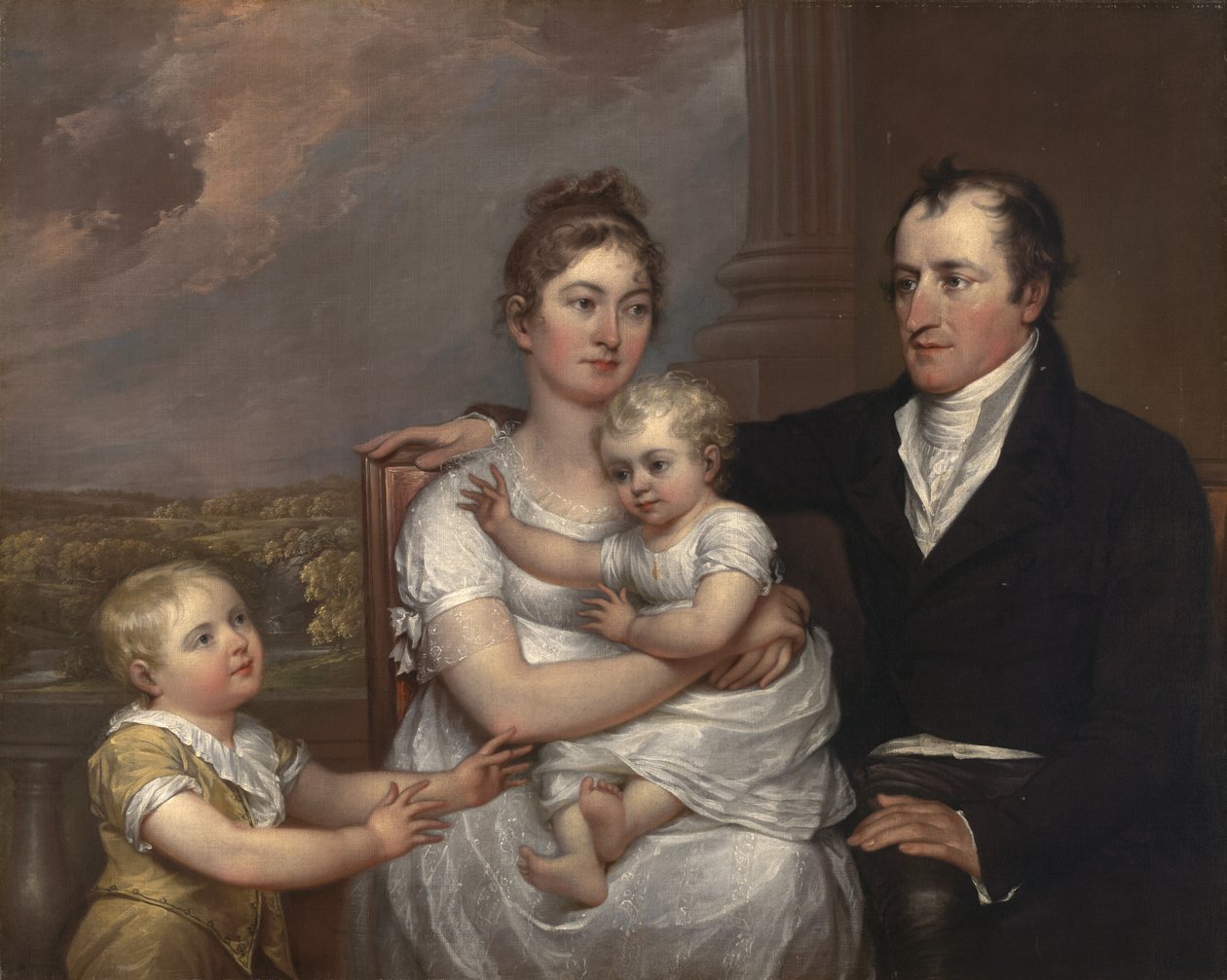 La famille Vernet, 1806 - John Trumbull