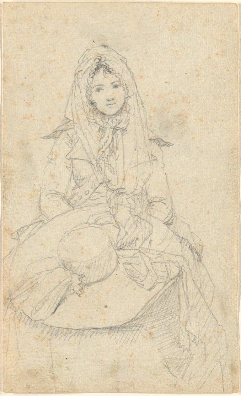 Sans titre, du folio : Croquis en France et en Allemagne, une des 22 feuilles du Folio B - John Trumbull