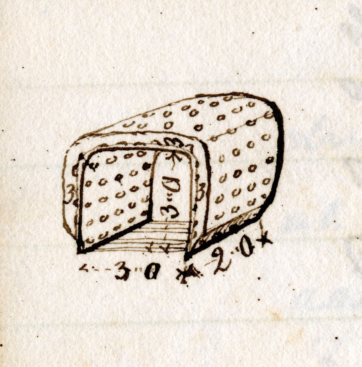 Dessin de la boîte à feu de la 