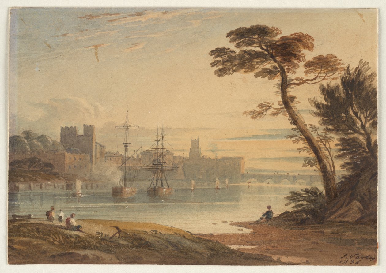 Une vue de Chester - John Varley