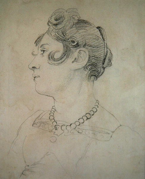 Portrait de Matilda Lowry - John Varley