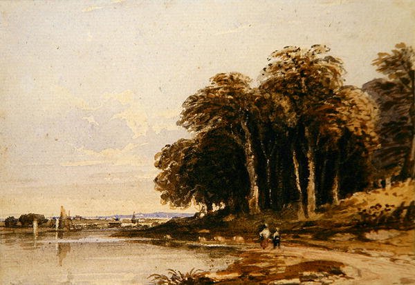 Paysage fluvial - John Varley