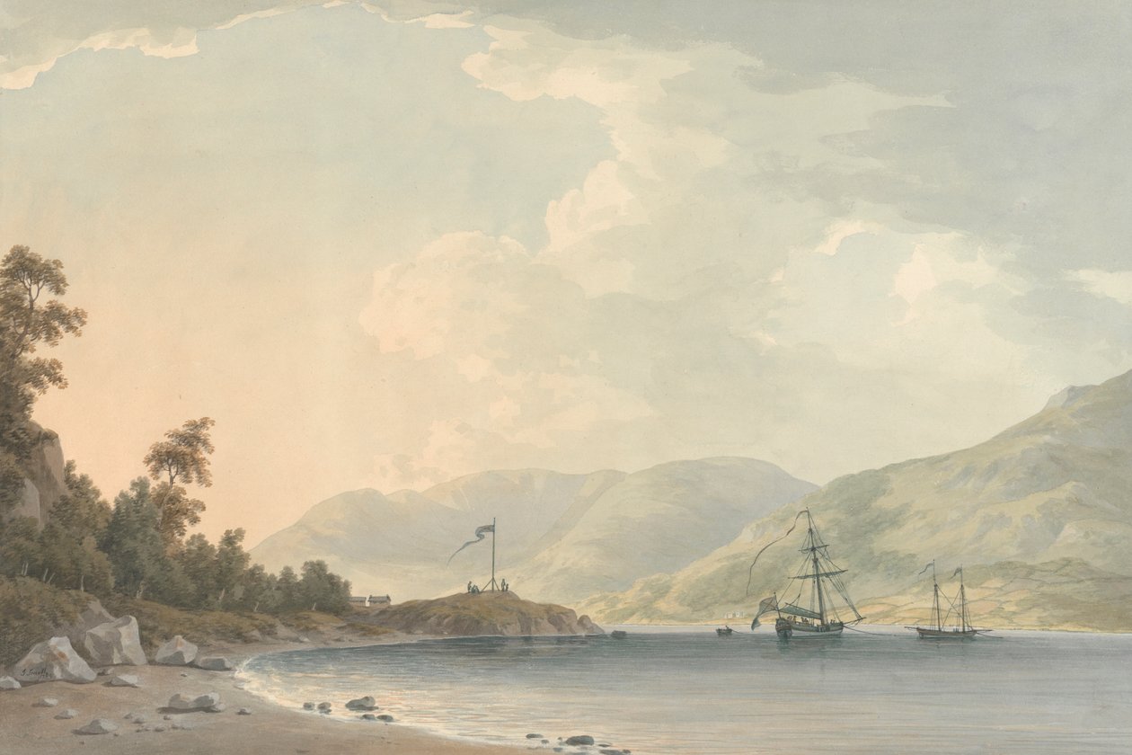 Approche de Belle Grange Park - John Warwick Smith