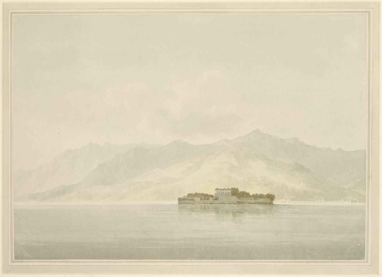 Isola Madre, Lac Majeur, c.1781 - John Warwick Smith