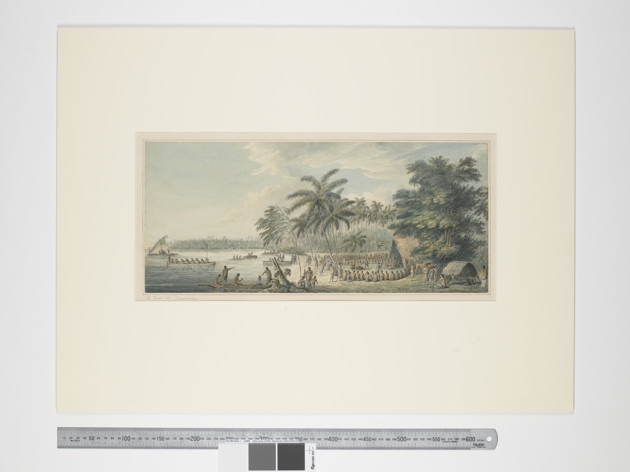 Vue à Anamooka, c.1773-84 - John Webber