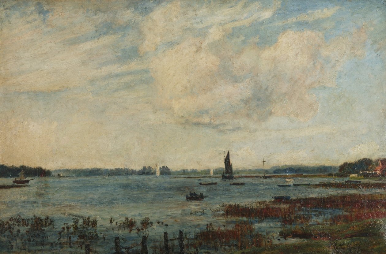 Brise de marée, Gosport, Hampshire - John William Buxton Knight