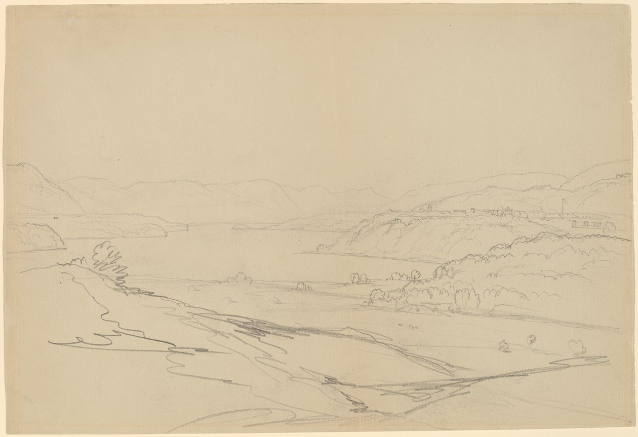 West Point depuis Storm King - John William Casilear