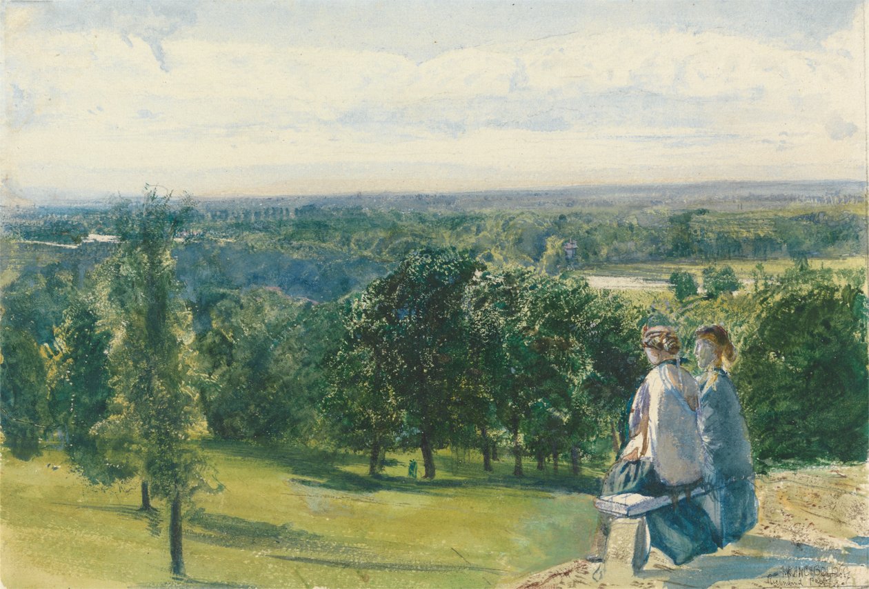 Dans Richmond Park - John William Inchbold