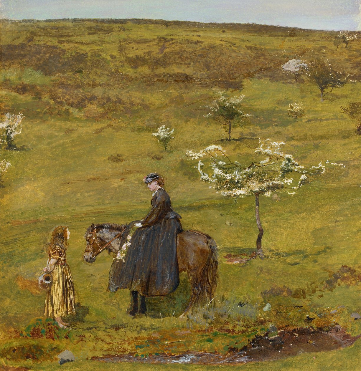 Mai sur la Colline, fin XIXe siècle - John William North