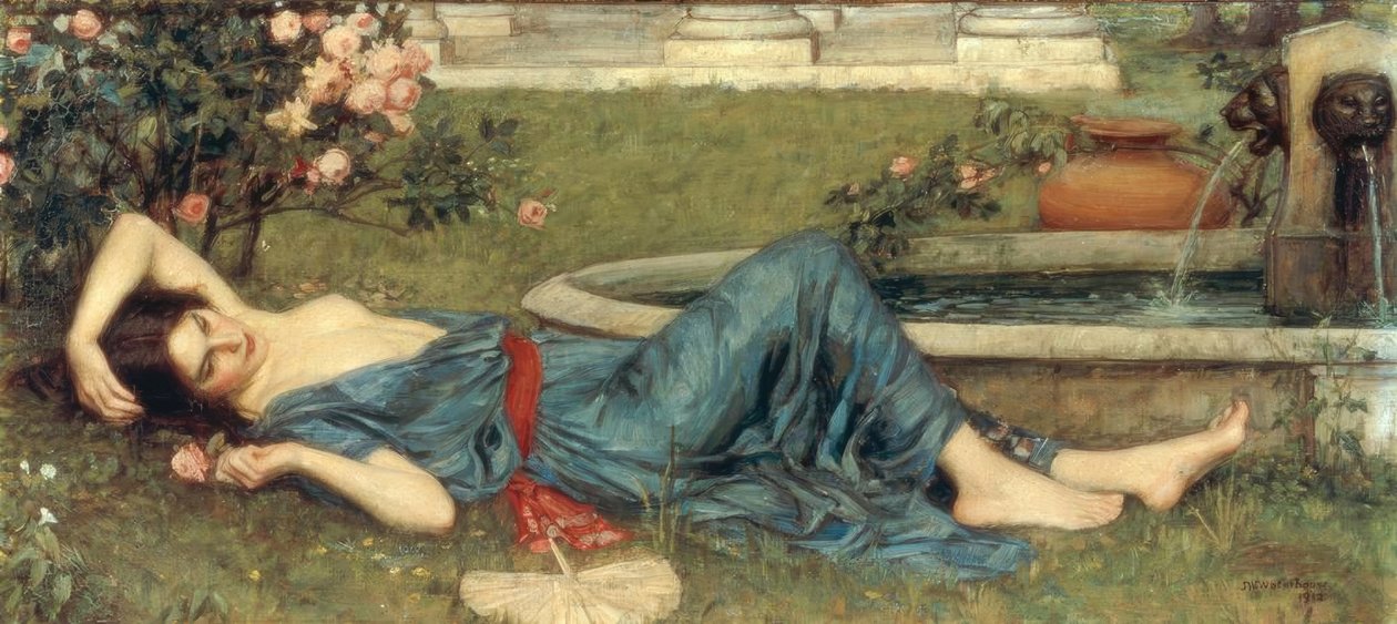 Doux été - John William Waterhouse