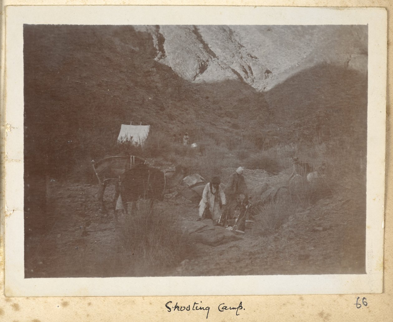 Province de Khorasan Razavi, Iran, vers 1908 (photo en noir et blanc) - John Williams Watson